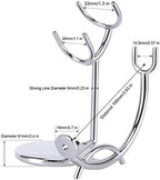 SANWA Grooming Shaving Kit for Men,Shaving Razor and Brush Stand with Stainless Steel Shaving Soap Bowl