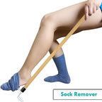 27'' Dressing Stick, Long Dressing Stick for Elderly, Disabled, Limited Mobility – Daily Living Dressing Aid Stick for Hip Replacement, Back - Dressing Aid for Pants, Shoes, Socks