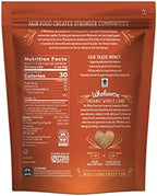 Wholesome Sweeteners 32-Ounce Organic Sucanat Panela Whole Cane Sugar, Fair Trade, Non-GMO Project Verified, Gluten Free & Vegan for Baking, Sprinkling and More, 1 Pack
