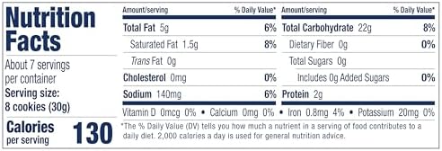 Murray Sugar Free Shortbread Cookies, 7.7 Oz. (Pack of 1)