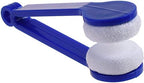 10 pcs Mini Sun Glasses Eyeglass Microfiber Spectacles Cleaner Brush Cleaning Tool,Random Color