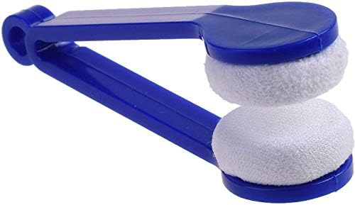 10 pcs Mini Sun Glasses Eyeglass Microfiber Spectacles Cleaner Brush Cleaning Tool,Random Color