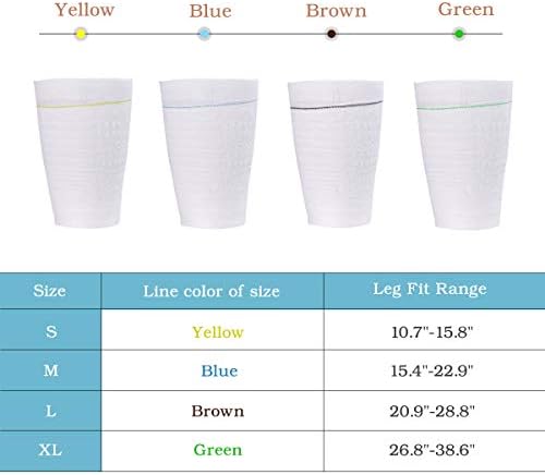 Catheter Leg Bag Holder 4 Count Fabric Catheter Sleeves Urine Leg Bag Holder - Urinary Drainage Bag Stay in Place Urine Bags for Legs Foley Catheter Bag Holder Strap for Men or Women (M-4pack)