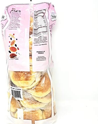 Mini French Pancakes Made in France Individually Wrapped Packs (50 Pancakes Total)