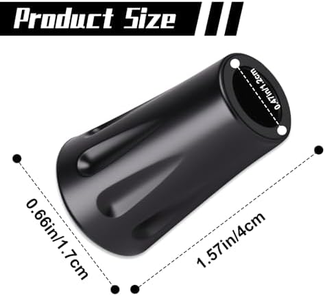 8Pcs Walking Stick Tips, Trekking Pole Tip, Walking Cane Tips Replacement Rubber Tips, Hiking Stick Accessory, Fits Most Standard Hiking Pole (11mm Hole Diameter).