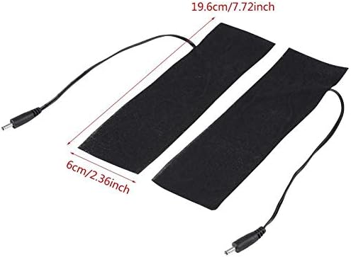 DC 5V USB Electric Heating Pads Element Film Heater Pads Feet Warmers 35-50 ℃