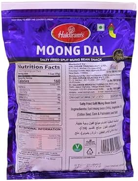 Haldiram Moong Dal - 400g - Pack Of 1