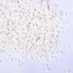 White Sprinkles, White Confetti Sprinkles for Cake Decorating, Round Sprinkle for Cupcakes, Ice Cream, Donut, Cookies, Chocolate(120g/4.23oz)