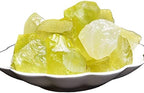 Citrine Raw Crystals, Large 1.25-2.0" Healing Crystals Natural Rough Stones Crystal for Tumbling, Cabbing, Fountain Rocks, Decoration, Polishing, Wire Wrapping, Wicca & Reiki