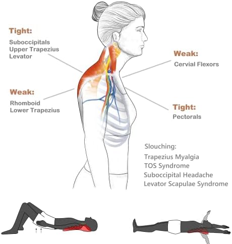 LittleMum Trapezius Massager, Neck, Shoulder & Upper Back Pain Relief Manual Massager – Trigger Point Tool for Trapezius Tightness, Tension Headaches, Tech-Neck, and Suboccipital Release