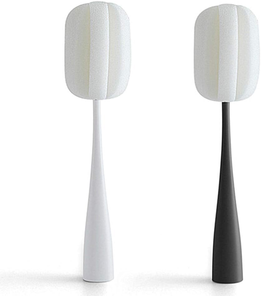 Long Handle Cup Bottle Cleaning Brush Sponge Pot Cleaner Scourer Washer(2pcs)