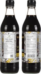 Soeos Chinkiang Vinegar 16.9 fl oz (500ml), 3 Years Aged, Naturally Fermented, Mature Aged Black Vinegar, Chinese Black Vinegar, Zhenjiang Vinegar, Black Rice Vinegar, Black Vinegar Chinese.
