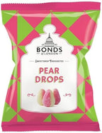 Original Bonds London Pear Drops Bag Sugar Coated Pear Flavored Boiled Sweets A Classic Sweetshop Favorite Imported From The UK England The Best Of British Candy Bannana And Pear Flavour