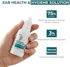 BUIE Ear Hygiene Solution – Rapid-Dry Ear Care Drops – Daily Cleaning Solution to Help Remove Excess Moisture – Easy Application – 20 mL