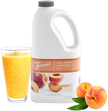 Torani Real Fruit Smoothie Smoothie Mix, Peach, 64 Ounce