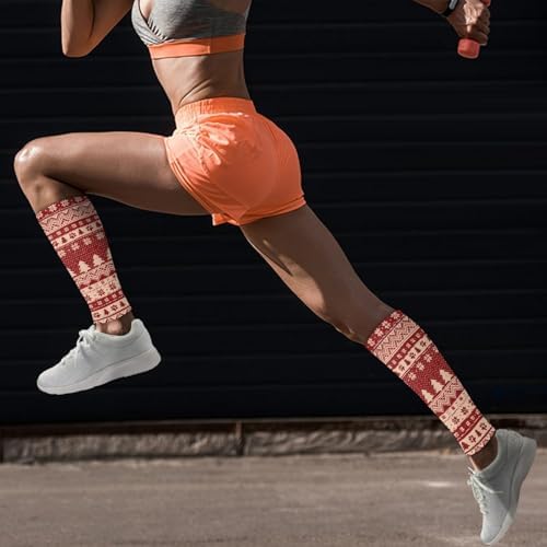 Calf Compression Sleeve Leg Compression Sock Calf Sleeve for Men Women for Running, Cycling, Walking