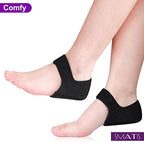 Heel Protectors for Plantar Fasciitis, 2PCS Updated Heel Cups for Heel Pain, Heel Cushion for Achilles Tendonitis Bone Spur Aching Feet Relieve Heel Pain(Size: Women 6-11 + Men 6-10)