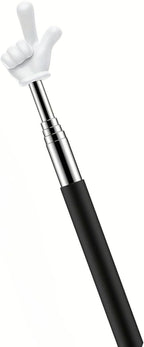 Retractable Finger Pointer Stick - Collapsible Teaching Tool for Classroom, Home, Music, Math & Presentations, Portable & Easy to Store (No Power Required), 1Pc