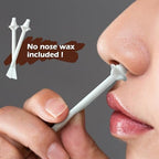 Quacc 30 PCS Plastic Nose Wax Sticks Dual-End Wax Applicator Sticks Nasal Wax Spatulas Strips for Cleaning Nose, Eyebrow, Facial Hair