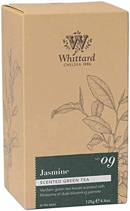 Whittard Tea Jasmine 50 Traditional Teabags