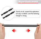 50 Pcs 5mm Thick Elastic Bands, Heavy Duty Stretchable for Home School Office