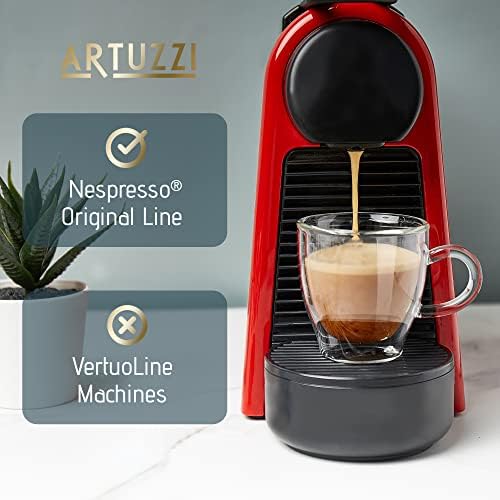 Artuzzi 120ct Decaf Espresso Pods For Nespresso Compatible Capsules Machines | Aluminum Coffee Capsules I Recyclable I 100% Arabica I Italian Roast