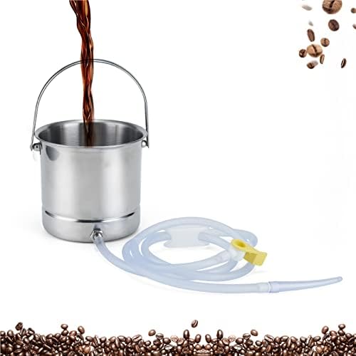 Coffee Enema Bucket Kit, Enema Kit for Colon Cleansing Bucket, Home Colonic Kit，Enema for Men/Women, Suitable for Coffee，Stainless Steel Bucket