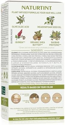 Naturtint 9N Honey Blonde Permanent Hair Color (Pack of 6), Ammonia Free, Vegan, Cruelty Free, up to 100% Gray Coverage, Long Lasting Results (Packaging may vary)