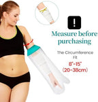 CIVJET Cast Covers for Shower Arm, Waterproof Cast Cover Arm for Swimming, Cast Shower Cover, Water Proof Cast Protector for Adult, Sleeve for Showering, Elbow, Hand (Diameter - 6.3")