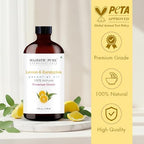Majestic Pure Lemon Eucalyptus Essential Oil 4 Fl Oz - Fresh Citrus Scent for Diffuser, Home & Cleaning - Crisp, Uplifting Fragrance - Pure & Blend-Friendly Essential Oil