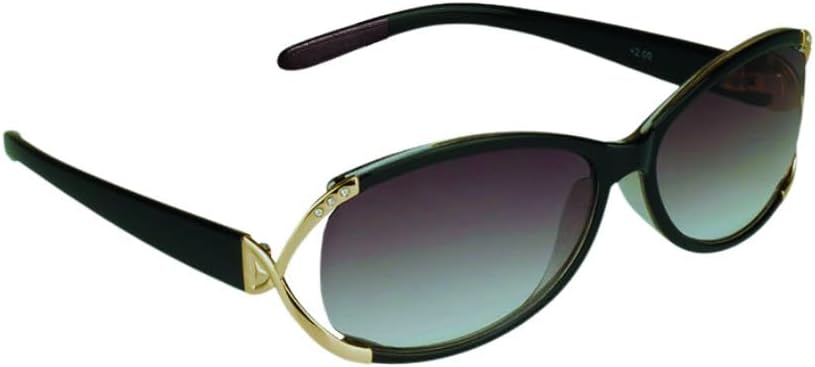 proSPORT Womens Reading SunGlasses Readers LIGHT Tinted Rhinestones Metal NOT BIFOCAL