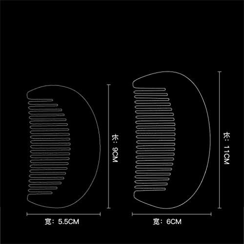 1 Comb Household Portable Massage Comb Long Hair Short Hair Personal Use Or Gift Hair Care Hair Care Comb (Color : Golden, Size : 11 * 6CM)