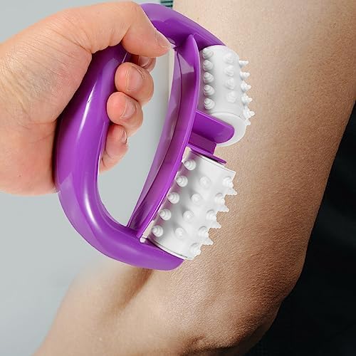 Household Muscle Roller for Arms and Legs Manual Shaped Massage Tool for Muscle Relaxation and Fatigue Relief and Construction