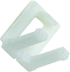 BOX USA BPS12PLBUCK Plastic Buckles Poly Strapping Buckles, 1/2", White (Pack of 1000)