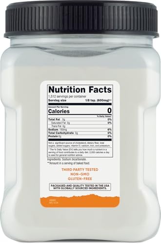 Nutricost Baking Soda (2 LBS) - For Baking, Cleaning, Deodorizing, and More (Pantry)