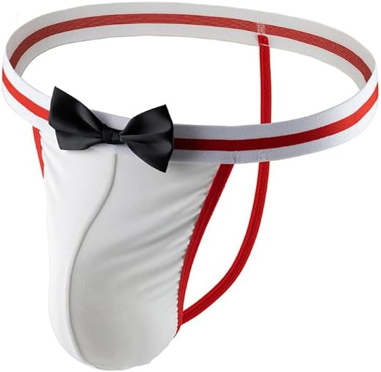 Men's Sexy Thong Underwear,G-String Bikini Lingerie,Soft and Breathable Male Jockstrap,Pouch Briefs