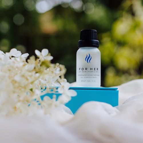 RawChemistry for Her - A Pheromone Infused Perfume Oil - Elegance, Extra Strength (15ml Concentrate)