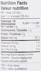 Kikkoman Soy Sauce - Traditionally Brewed, Reduced Sodium Content, Healthy and Authentic, Ideal for Stir-Fries and Marinades – 10 Fl Oz, Pack of 1