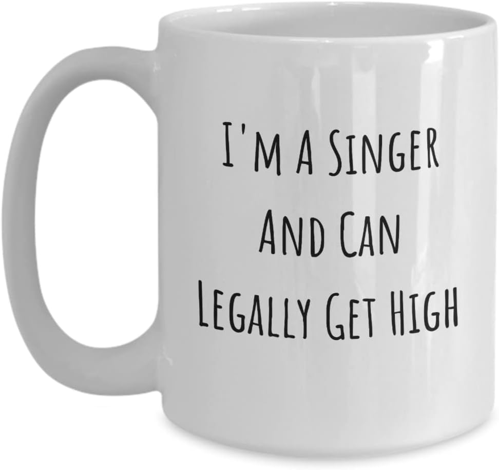 Singer Gift Mug, Funny Coffee Mug, Gift Mug, Pun, Jazz Singers, Hip Hop Singers, Country Singers, Rock Singers