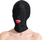 Full Cover Balaclava Sex Head Masks Elastic Spandex Open Mouth Cosplay Halloween Headgear