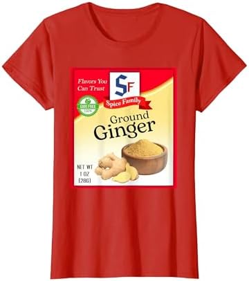 Ground Ginger Spice Group Costume Family Matching Outfit T-Shirt