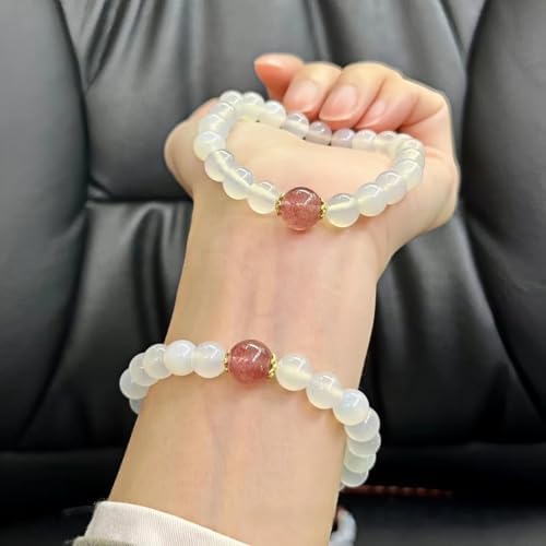 Beaded Bracelets for Women,Stretch Healing Crystal Bracelet Natural Stone Gemstone Jewelry Gifts