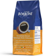 Caffè Borbone Breakfast Blend, Medium Roast Ground Coffee, 10 oz bag (3 Pack)