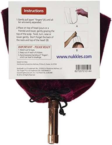 The Tingler Therapeutic Head Scalp Massager Massage