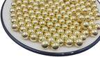 Gold Pearl Sugar Sprinkles 4.23 oz, 10mm Candy Pearls Ideal for Baking, Cake and Cupcake Toppers, Cookie Decoration, Ice Cream Topping, Wedding Shower Valentines Halloween Christmas