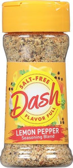 Dash Salt-Free Seasoning Blend, Lemon Pepper, 2.5 Ounce (Pack of 2)