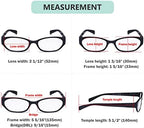 Eyekepper 5 Pack Reading Glasses Women - Spring Hinge Ladies Readers +1.50