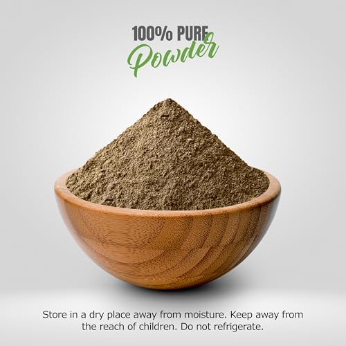 HerbsForever Shankhpushpi(Convolvulus Pluricaulis) Whole Plant Powder,Nervine & Brain Tonic, Cognitive Function |Wild Harvested,Non GMO,2X Potency,Ultra Clean-NO Sand & Mud, Steam Treated|16oz-1LBS