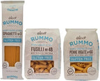 Rummo Gluten Free Pasta Variety Pack - Spaghetti Noodles, Fusilli, Penne Rigate, Made with Rice & Corn, Pasta from Italy - 16 Ounce (Pack of 3)