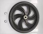 Replacement Wheel for Rollator Model 10257, Applicable Model:10257/86860/86850/425,Walker Rollator Replacement 7.5" Wheels (Available Before and After) Black-1Ea